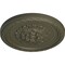 Ekena Millwork Palmetto Ceiling Medallion, Hand-Painted Witch Hazel, 11 1/2"OD x 1"P CM11PAWHF - alternate 4